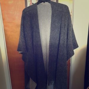 Open Grey Cardigan